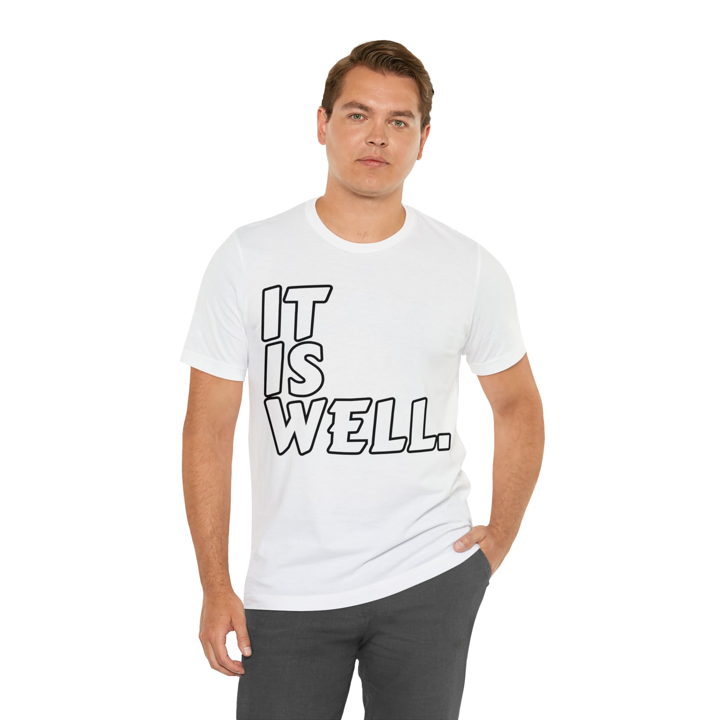 By His Will Brand | It Is Well t-shirt