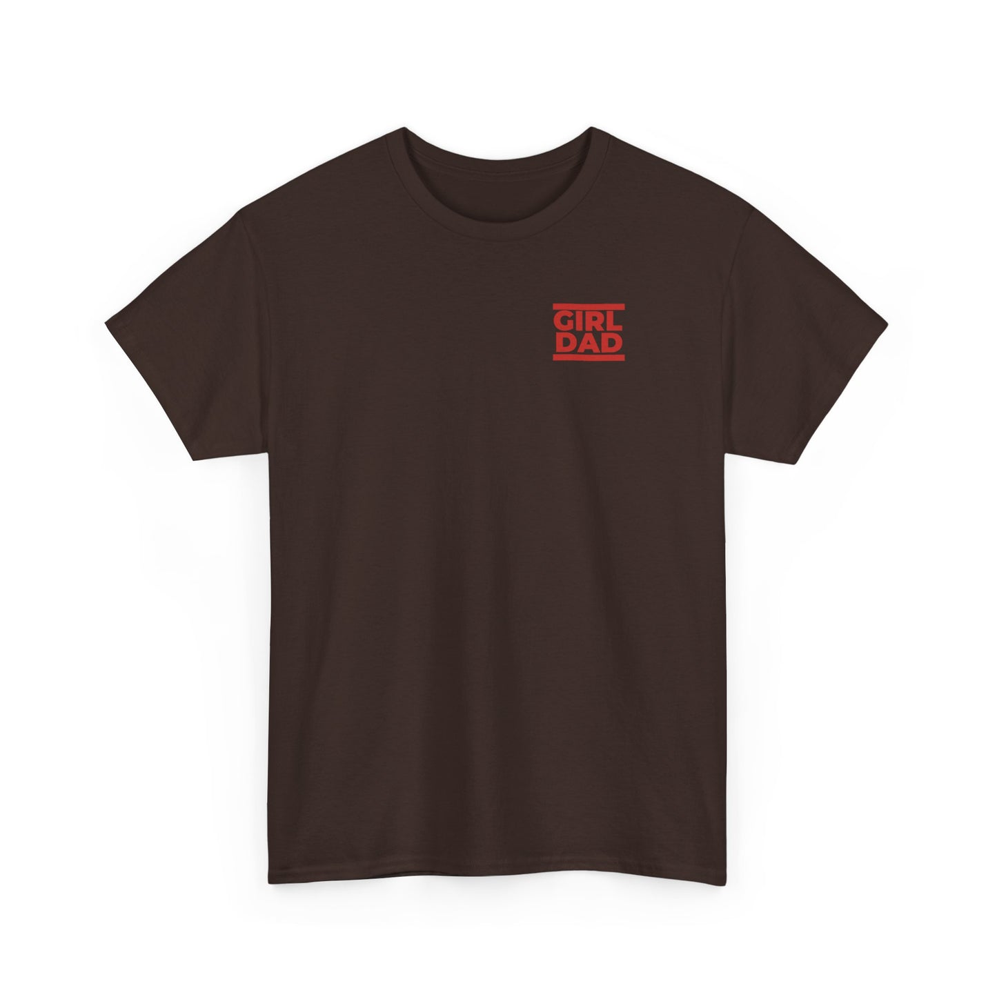 By His Will Brand | Girl Dad Red Logo T-shirt