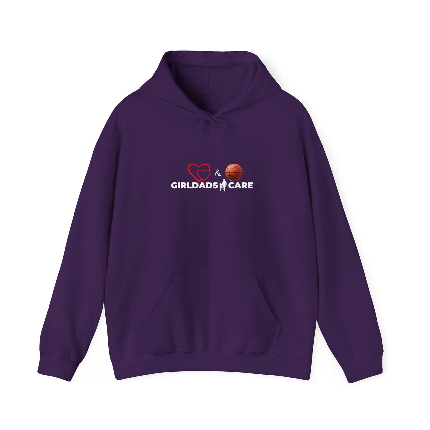 By His Will Brand | GirlDads Care | Love & Basketball Hoodie
