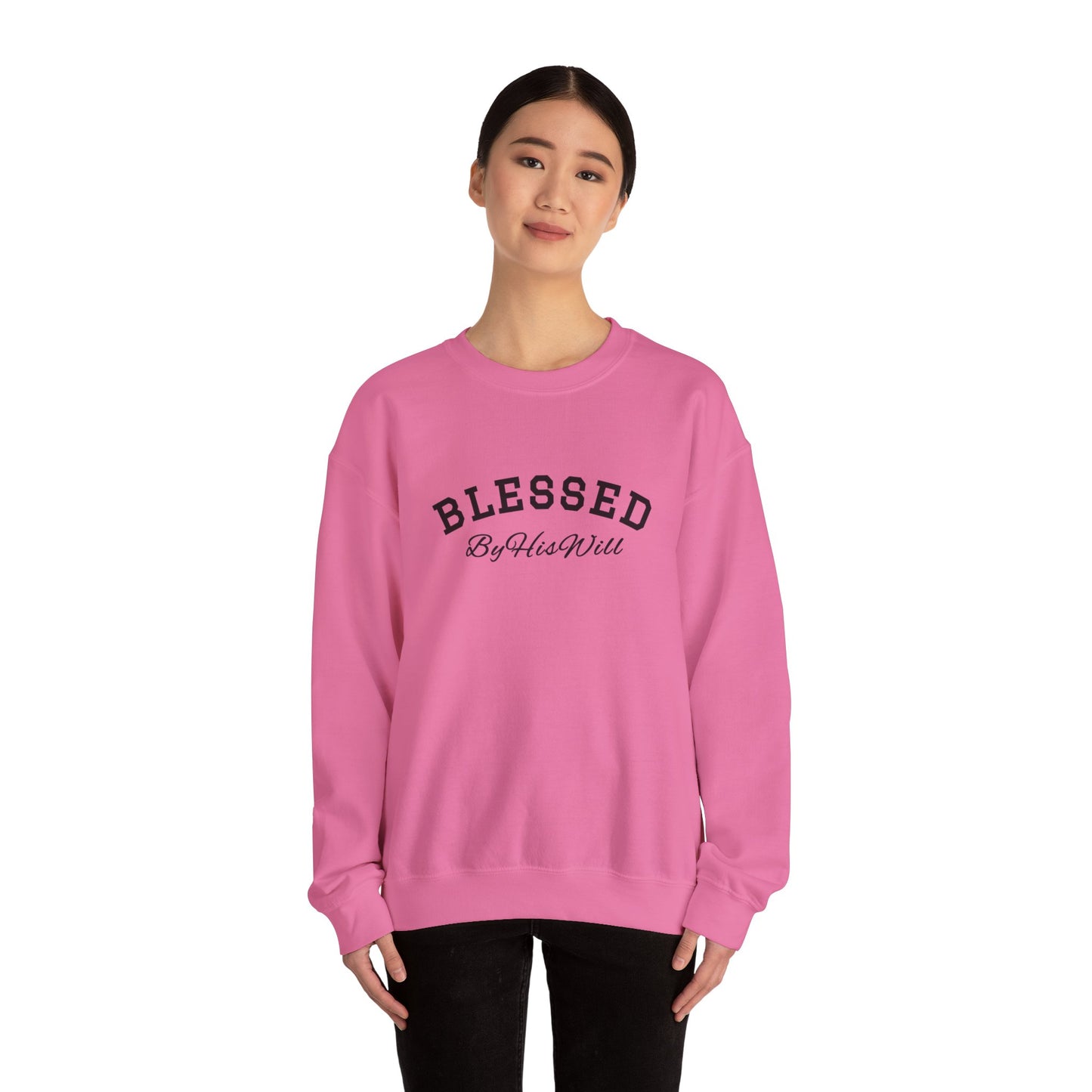 By His Will Brand | Child of God Collection | Blessed Crewneck