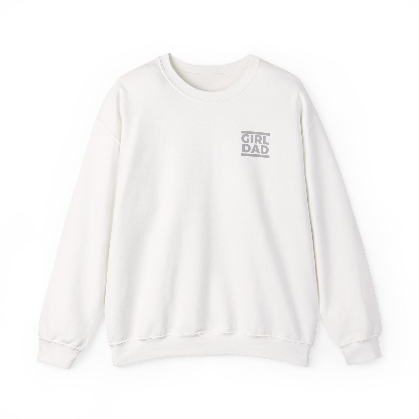 By His Will Brand | Girl Dad Silver Logo Sweatshirt