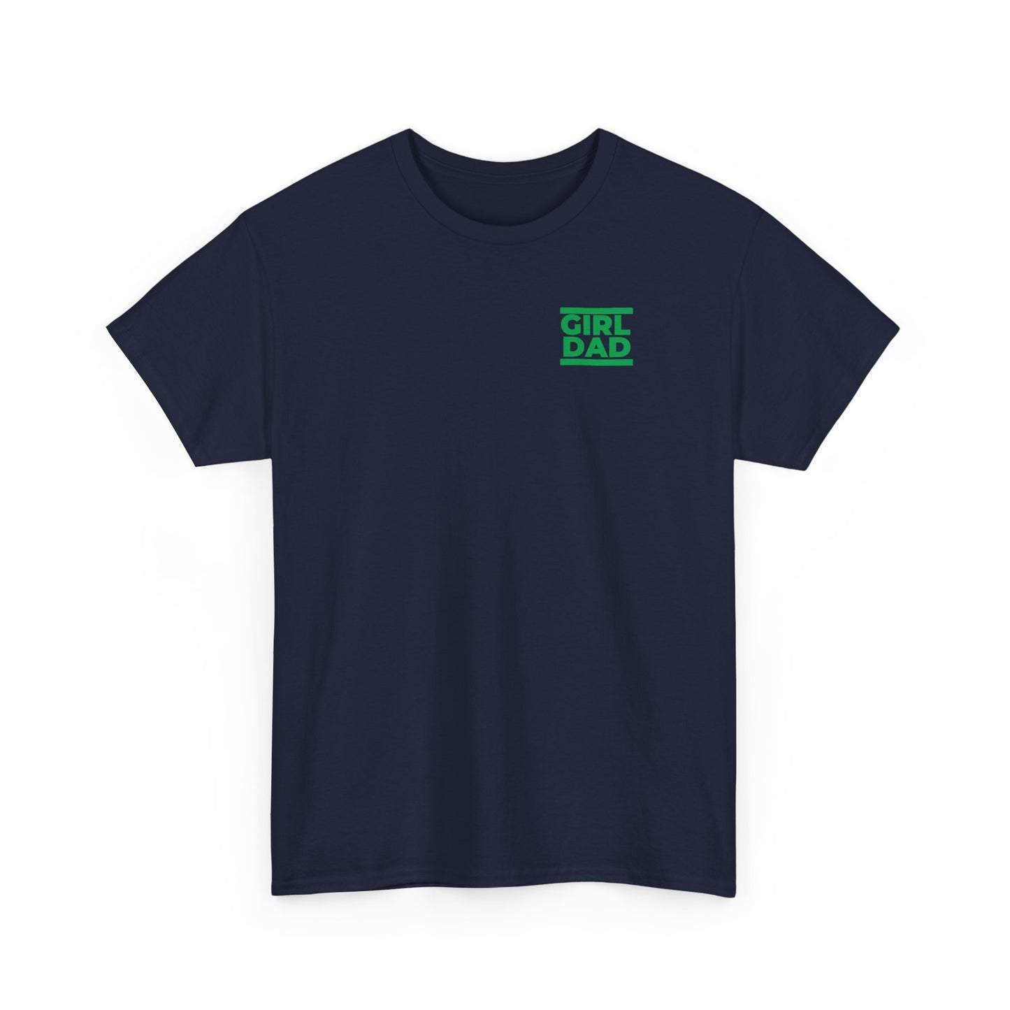 By His Will Brand | Girl Dad Green Logo T-Shirt
