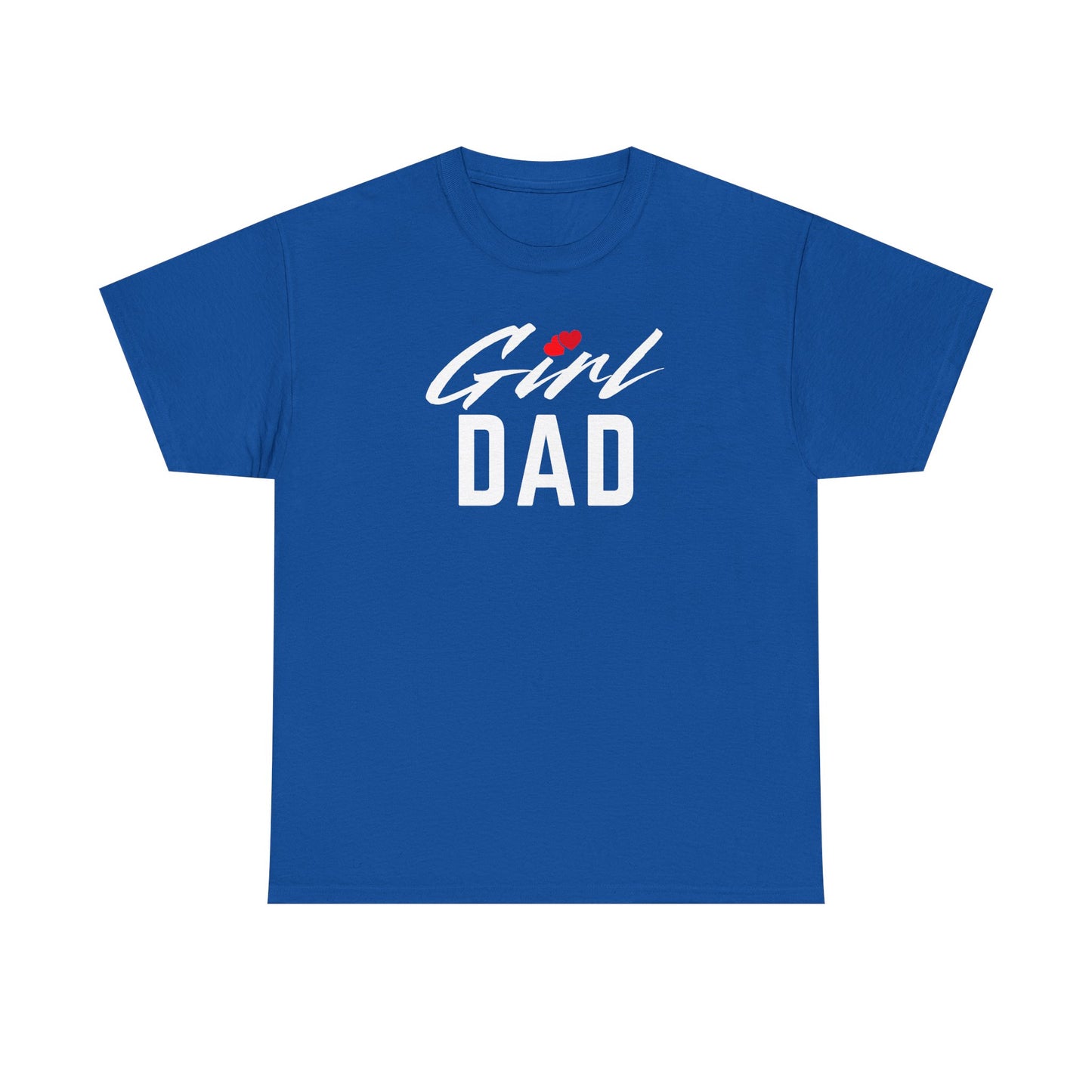 By His Will Brand | Girl Dad 2-Hearts T-shirt