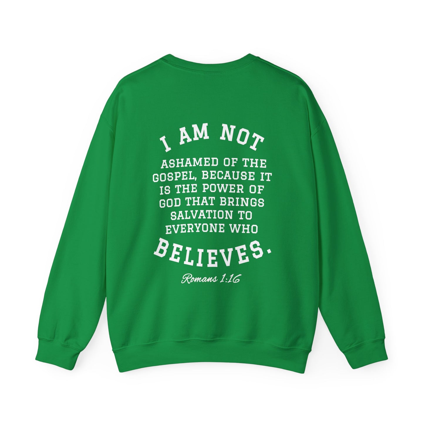 By His Will Brand | Child of God Collection | Unashamed Crewneck Sweatshirt