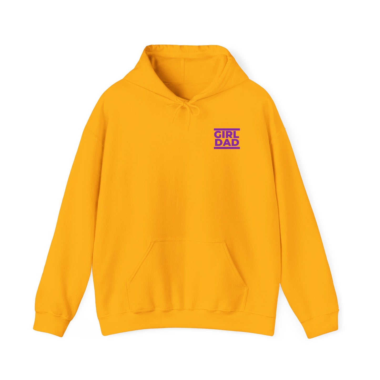By His Will Brand | Girl Dad Purple Logo Hoodie