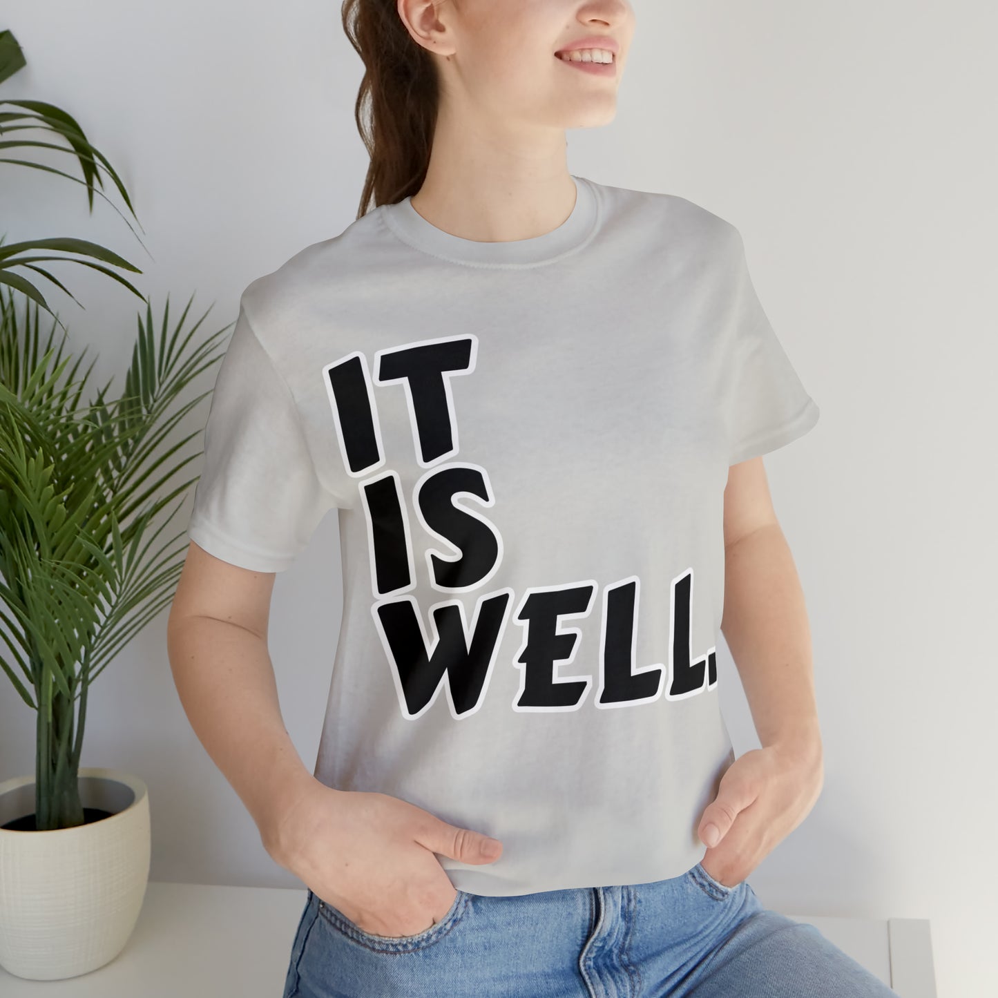 By His Will Brand | It Is Well t-shirt