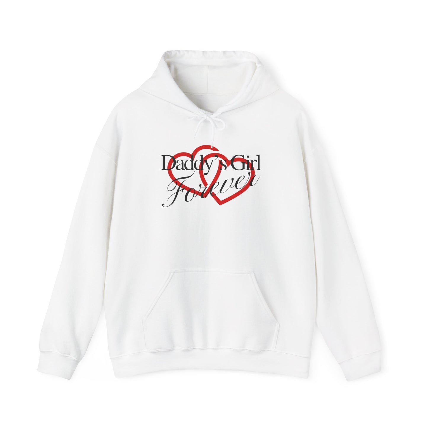 By His Will Brand | GirlDads Care | Daddy's Girl Forever Hoodie