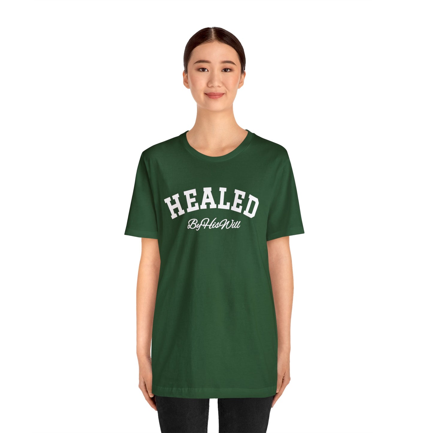 By His Will Brand | Child of God Collection | Healed t-shirt