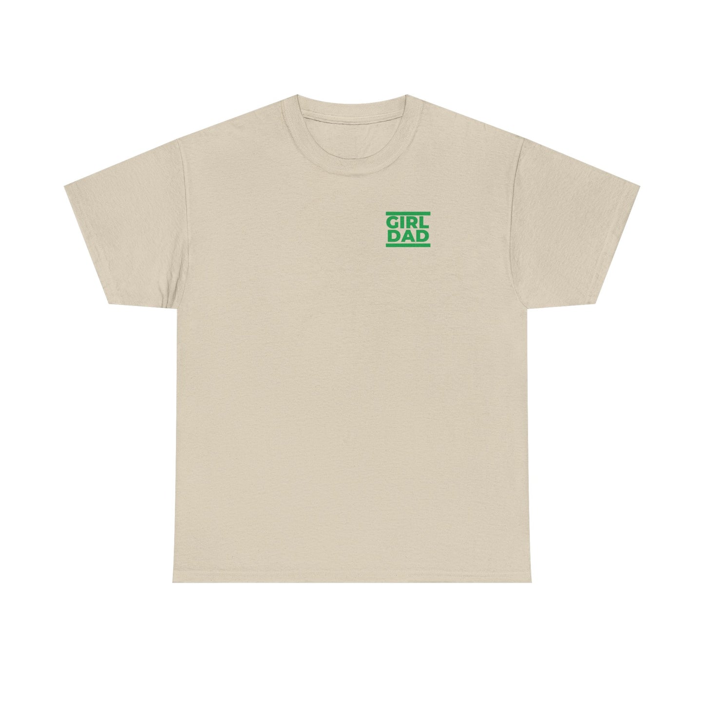 By His Will Brand | Girl Dad Green Logo T-Shirt