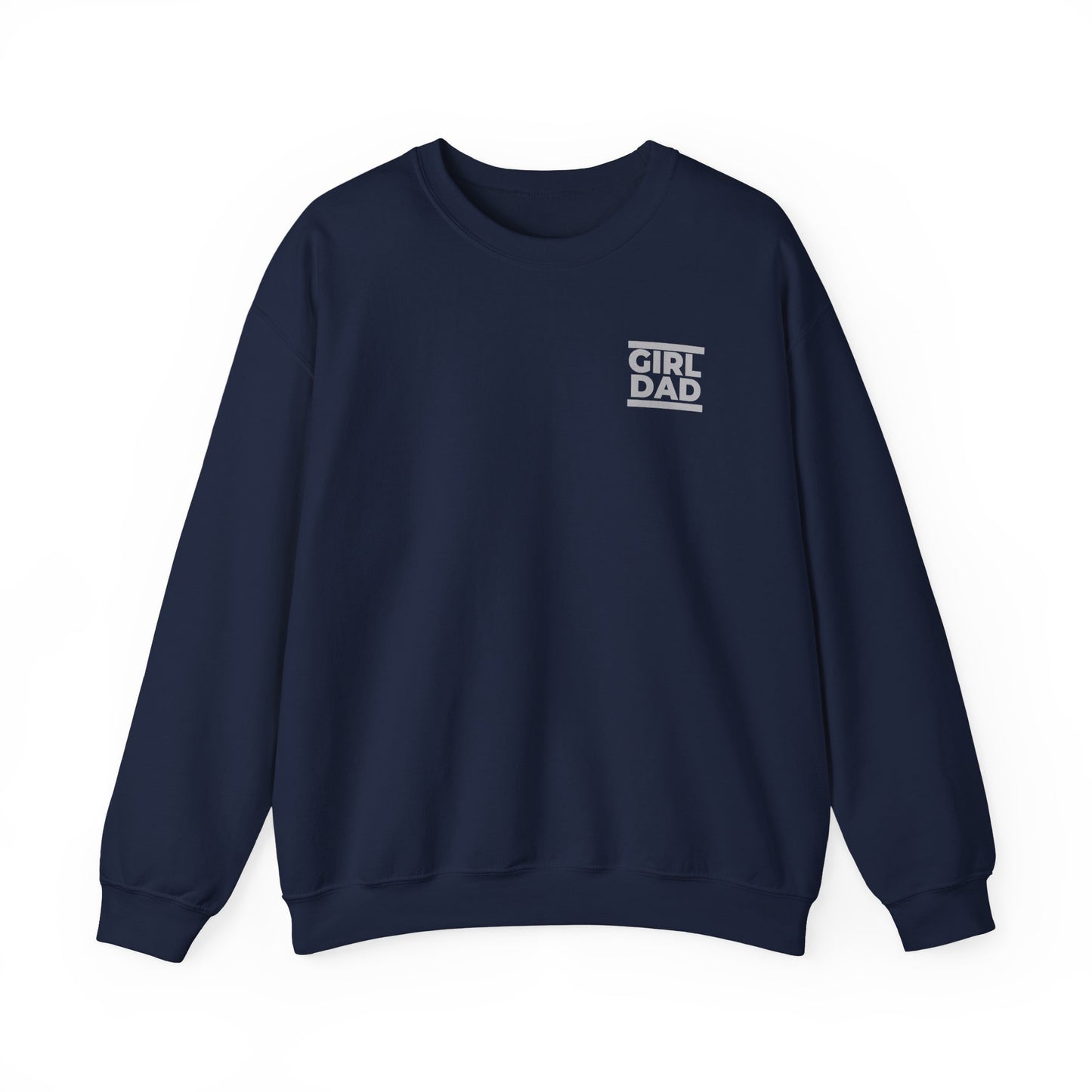 By His Will Brand | Girl Dad Silver Logo Sweatshirt