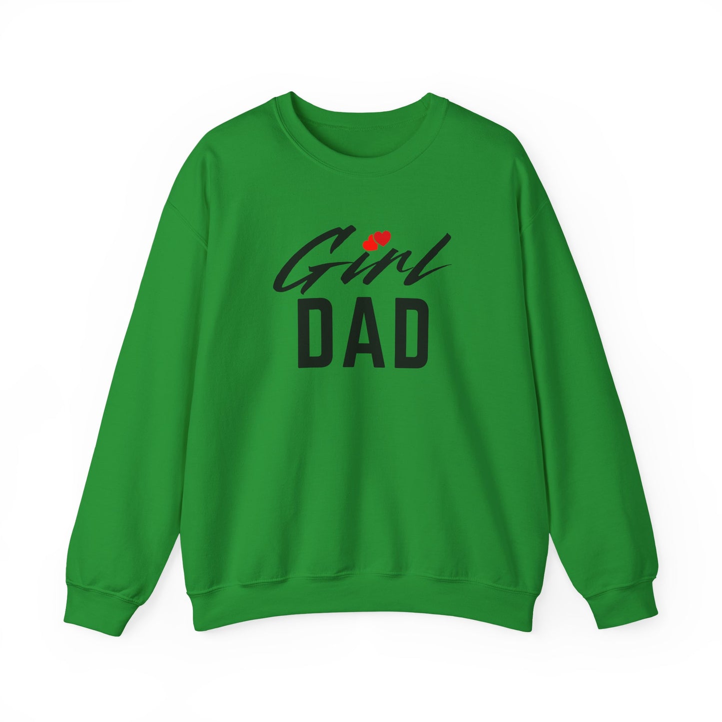 By His Will Brand | Girl Dad 2-Hearts Sweatshirt