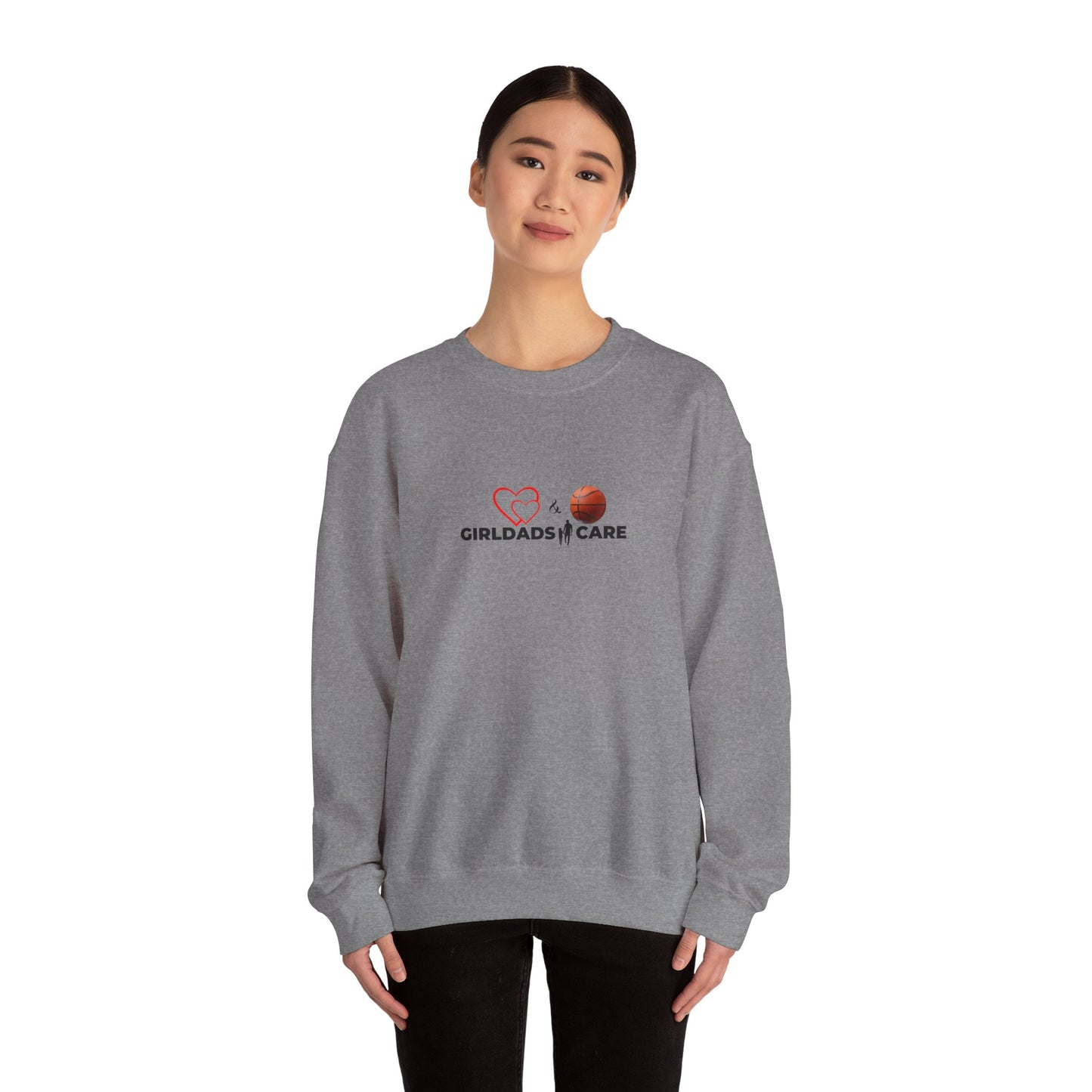 By His Will Brand | GirlDads Care | Love & Basketball Sweatshirt