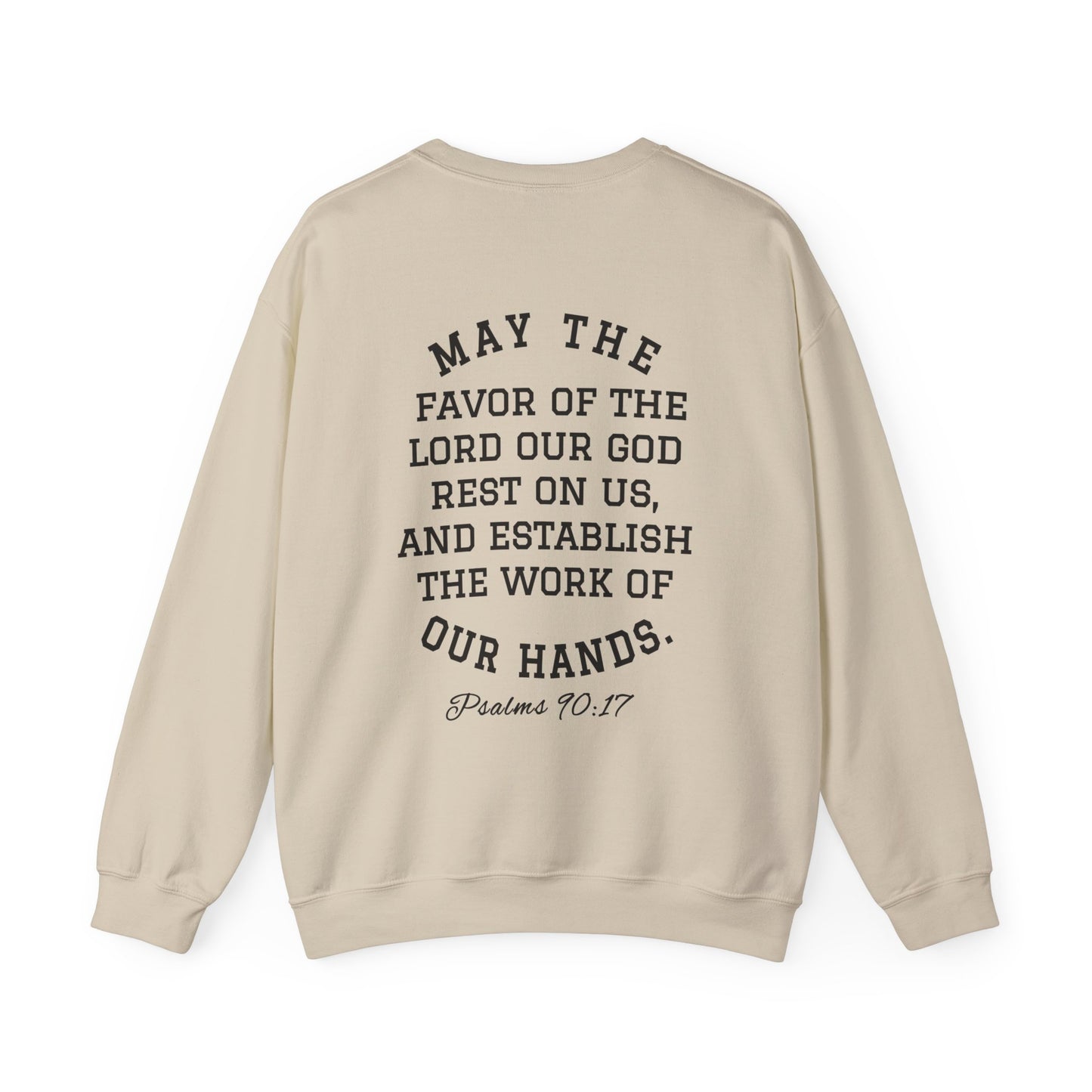 By His Will Brand | Child of God Collection | Favored Crewneck Sweatshirt