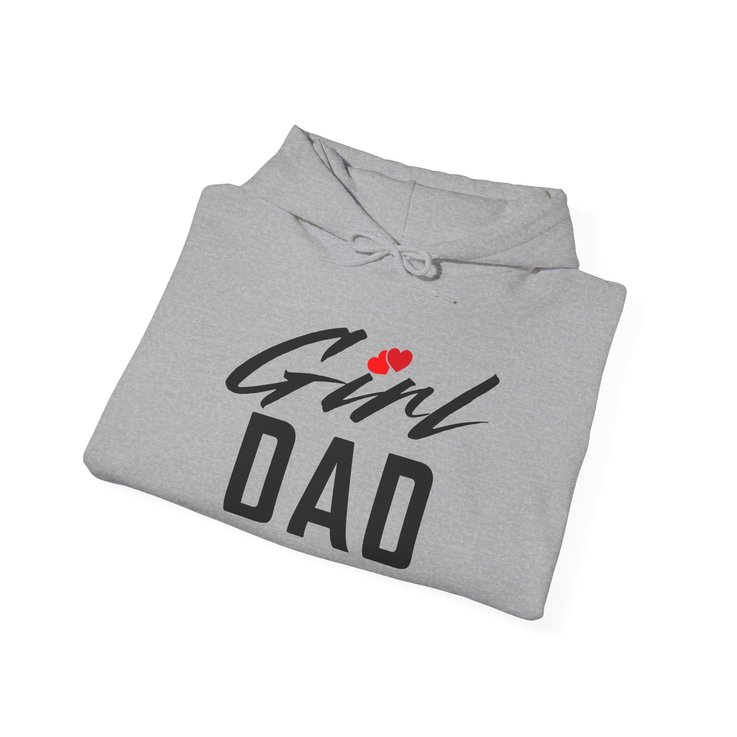 By His Will Brand | Girl Dad 2-Hearts Hoodie