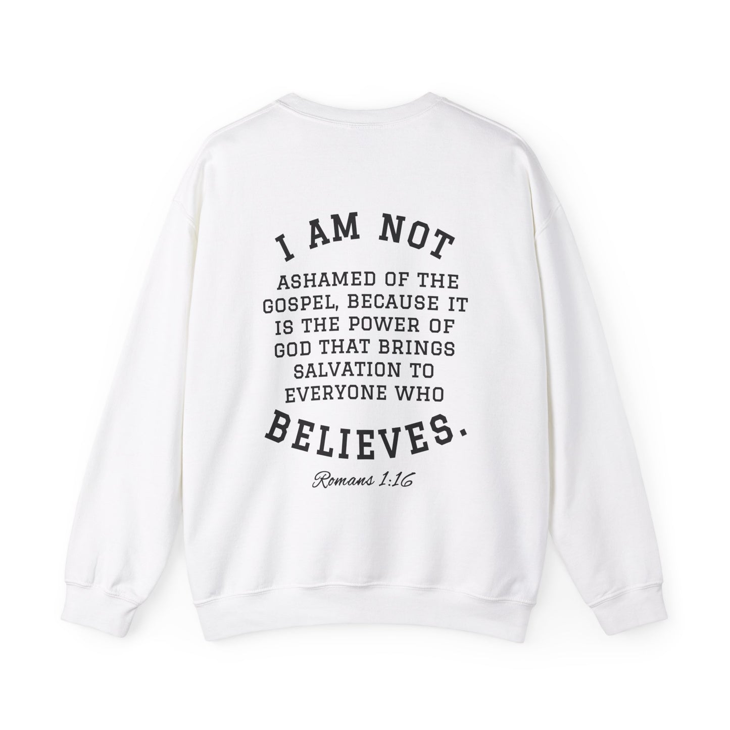 By His Will Brand | Child of God Collection | Unashamed Crewneck Sweatshirt