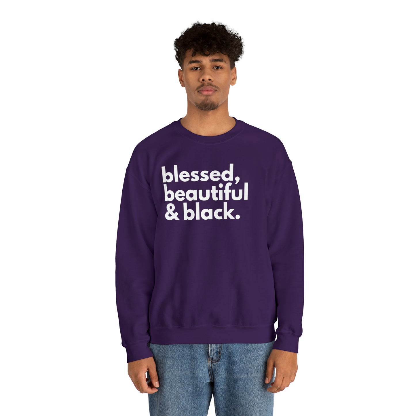 BHW Blessed, Beautiful & Black Sweatshirt