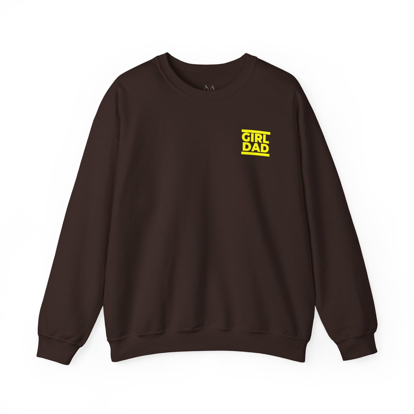 By His Will Brand | Girl Dad Yellow Logo Sweatshirt