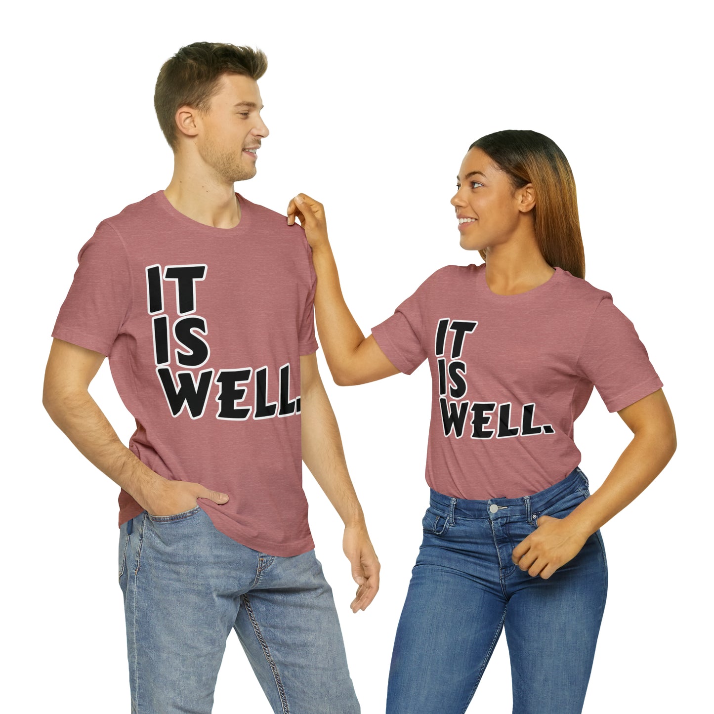 By His Will Brand | It Is Well t-shirt