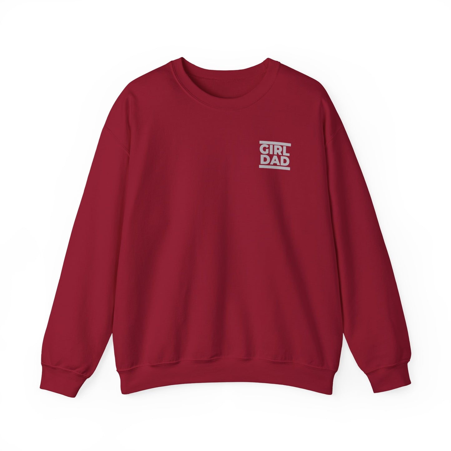 By His Will Brand | Girl Dad Silver Logo Sweatshirt