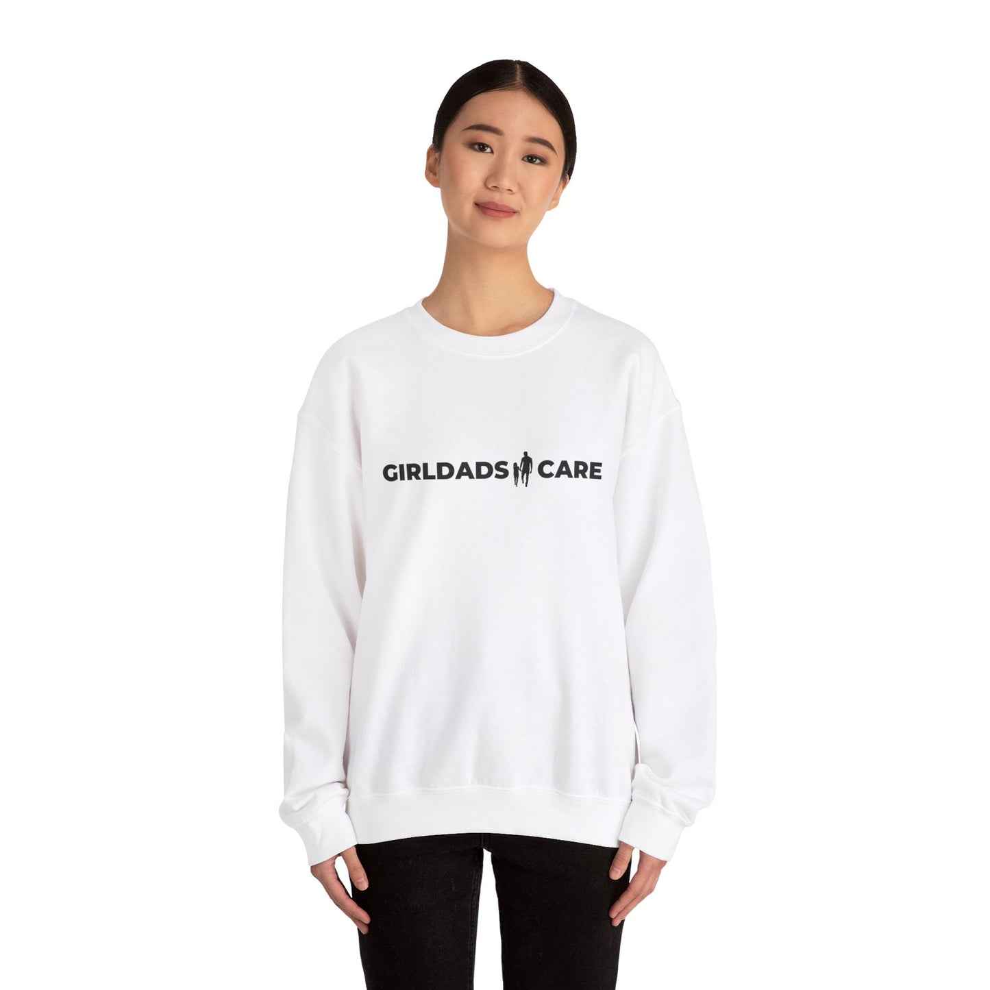 GIRLDADS CARE OFFICIAL Crewneck