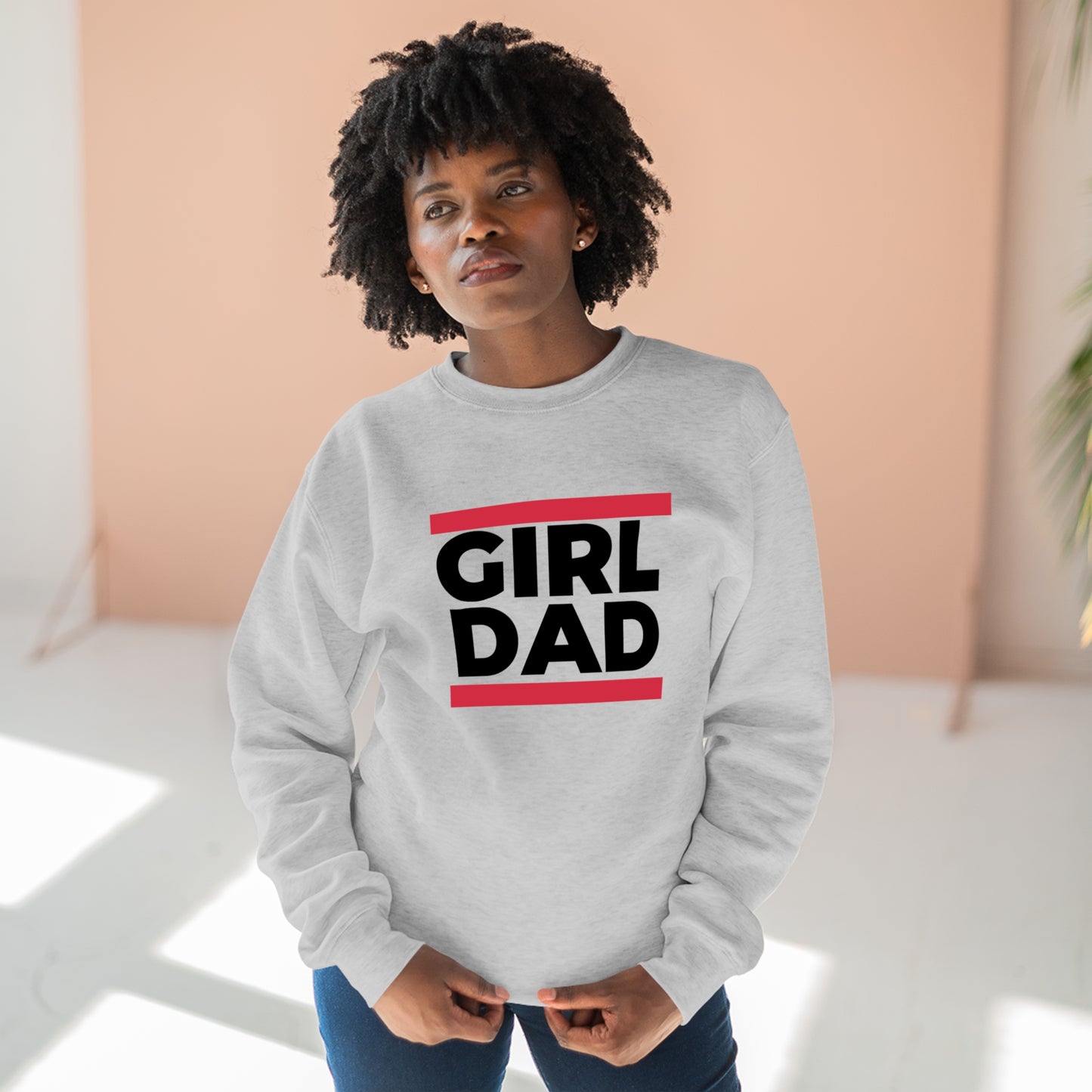 GIRL DAD Crewneck Sweatshirt