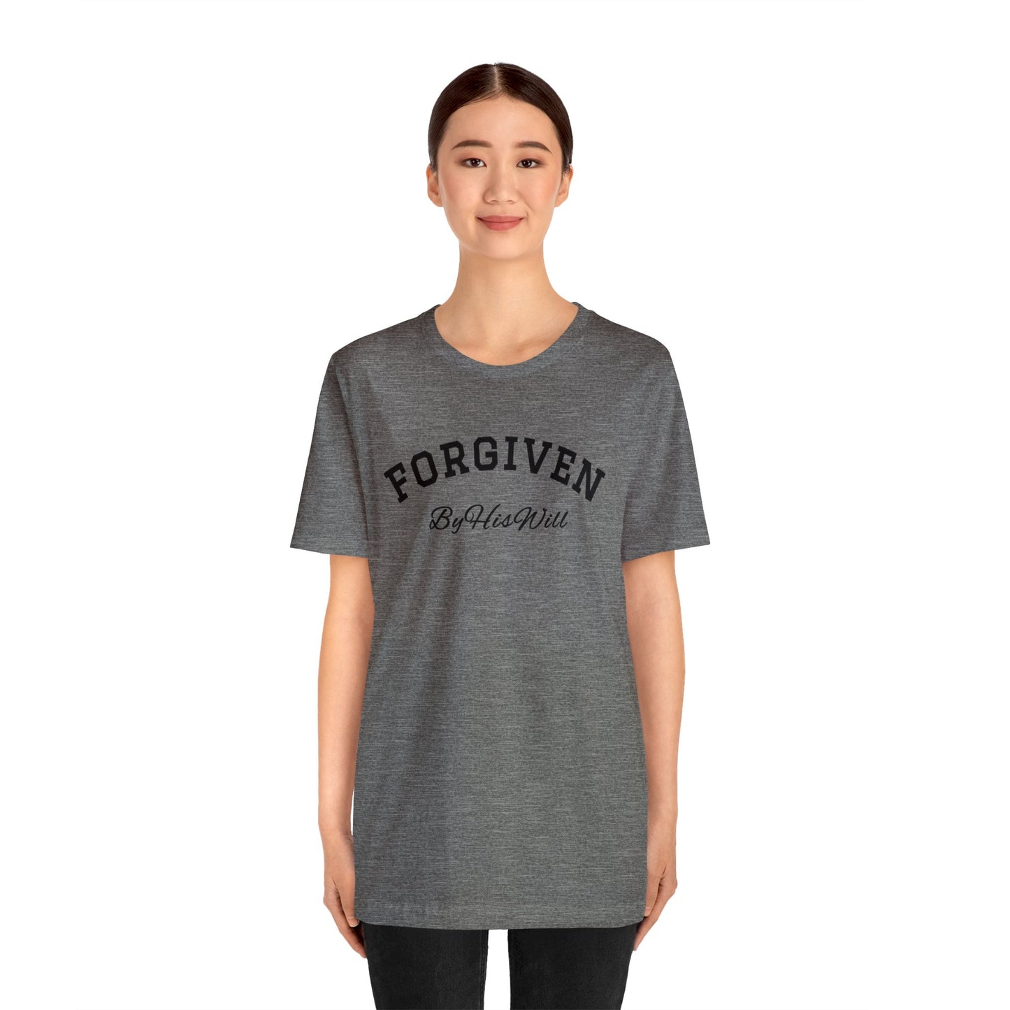 By His Will Brand | Child of God Collection | Forgiven t-shirt