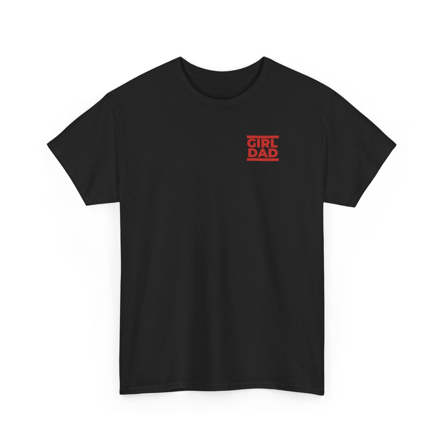 By His Will Brand | Girl Dad Red Logo T-shirt