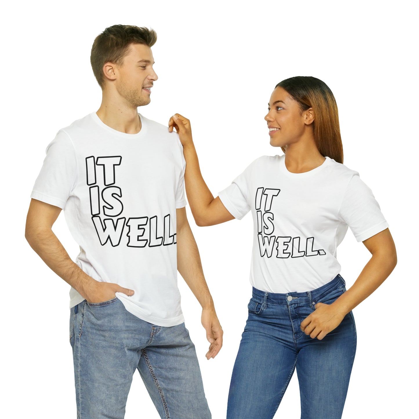 By His Will Brand | It Is Well t-shirt