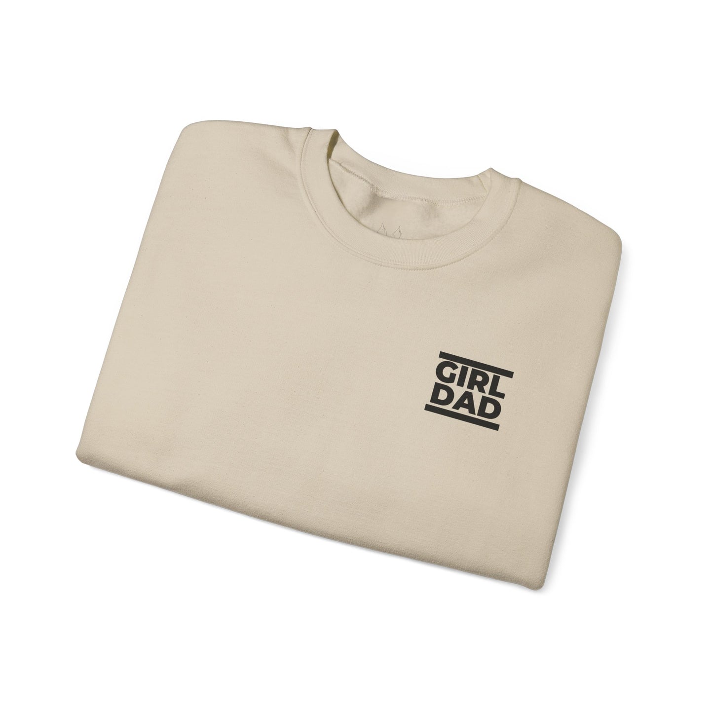 By His Will Brand | Girl Dad Black x White Logo Sweatshirt