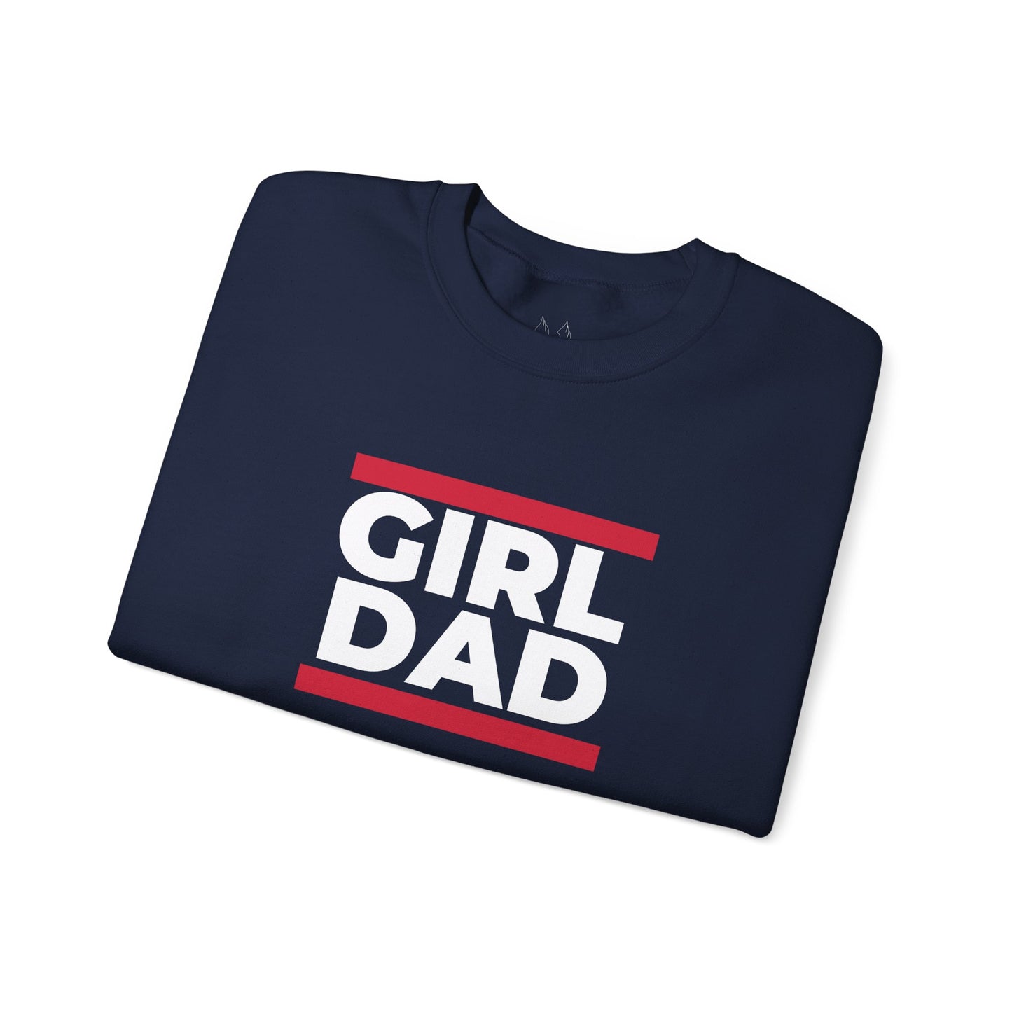 By His Will Brand | Girl Dad Crewneck Sweatshirt