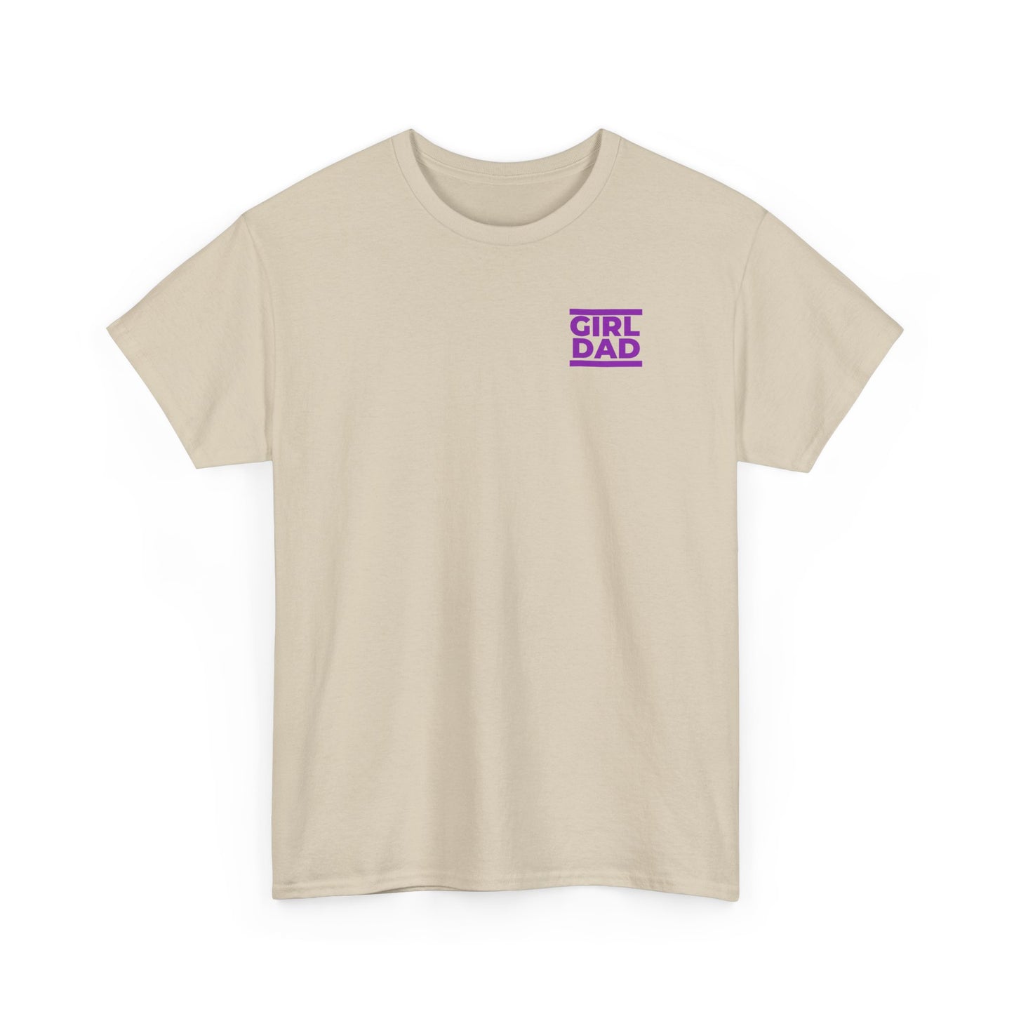 By His Will Brand | Girl Dad Purple Logo T-shirt