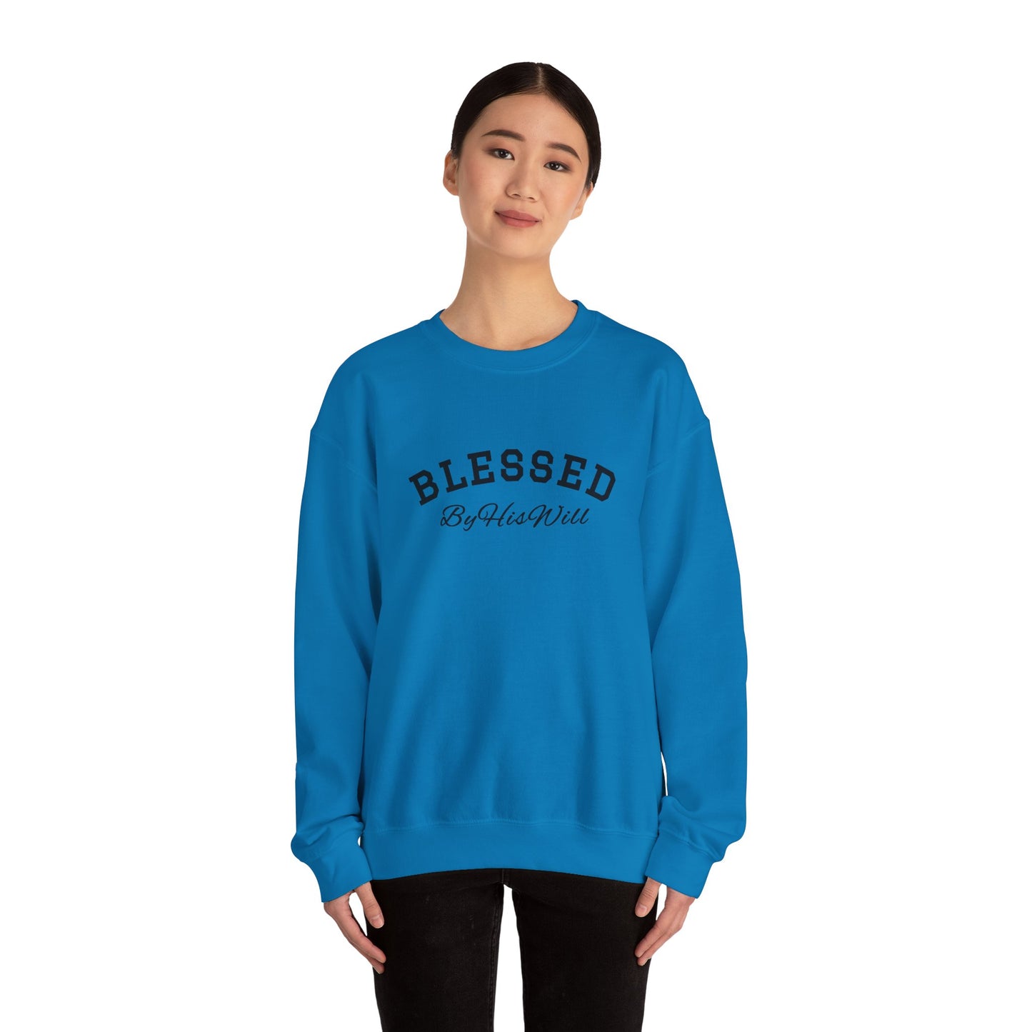 By His Will Brand | Child of God Collection | Blessed Crewneck