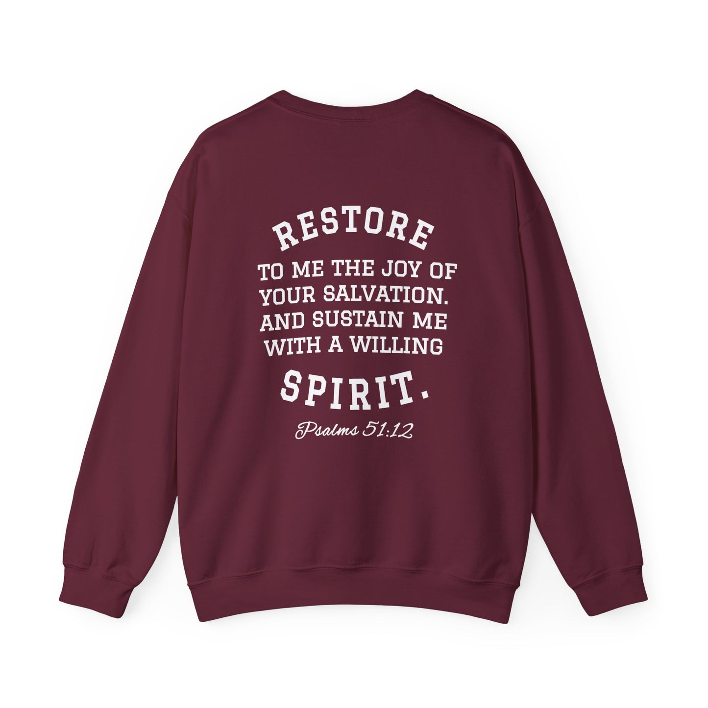 By His Will Brand | Child of God Collection | Restored Crewneck Sweatshirt