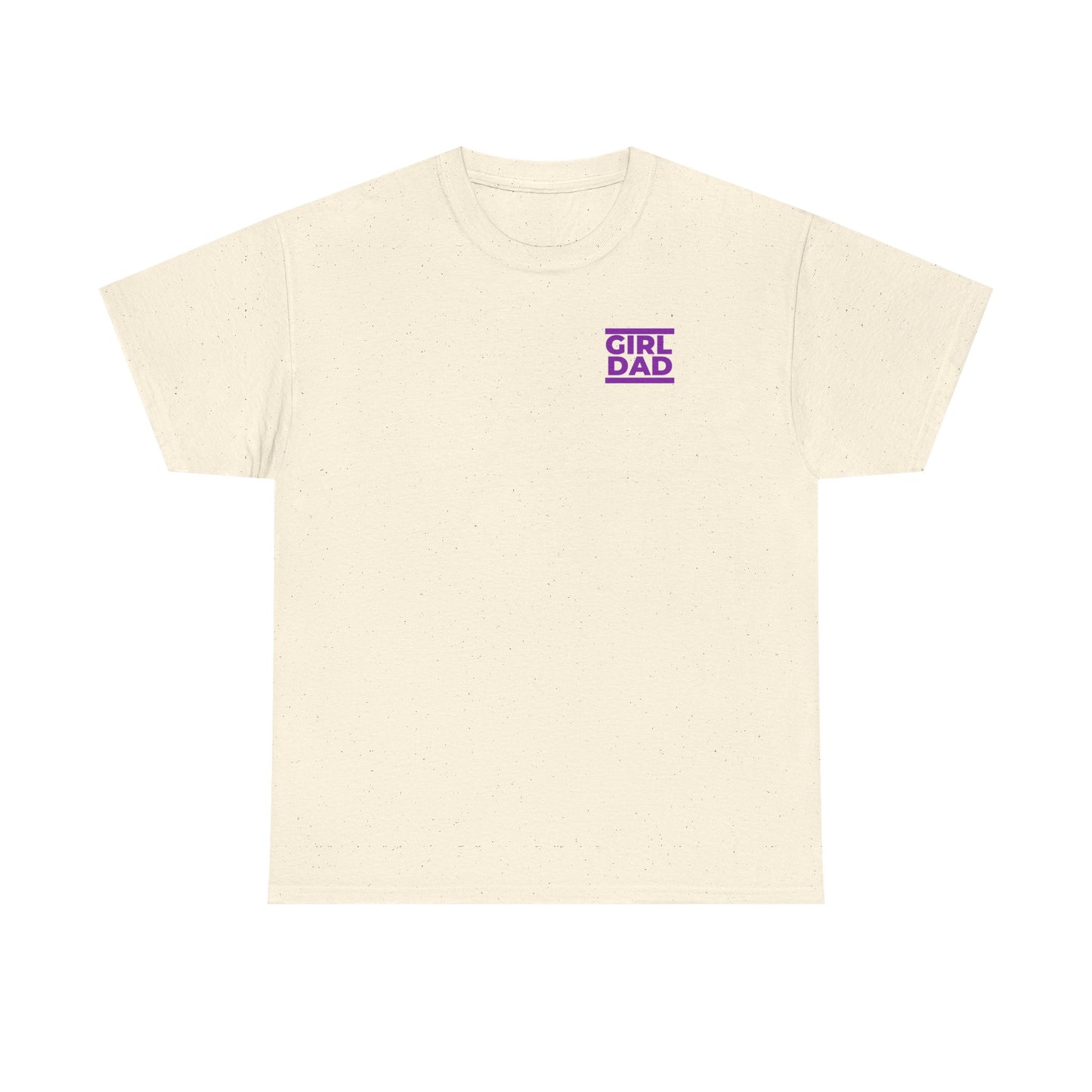 By His Will Brand | Girl Dad Purple Logo T-shirt