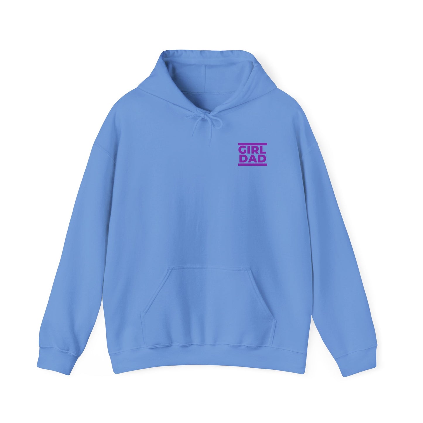 By His Will Brand | Girl Dad Purple Logo Hoodie