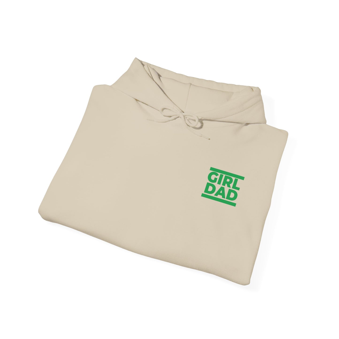 By His Will Brand | Girl Dad Green Logo Hoody