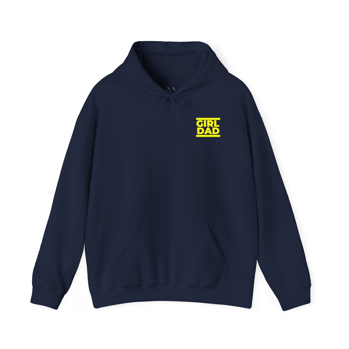 By His Will Brand | Girl Dad Yellow Logo Hoody