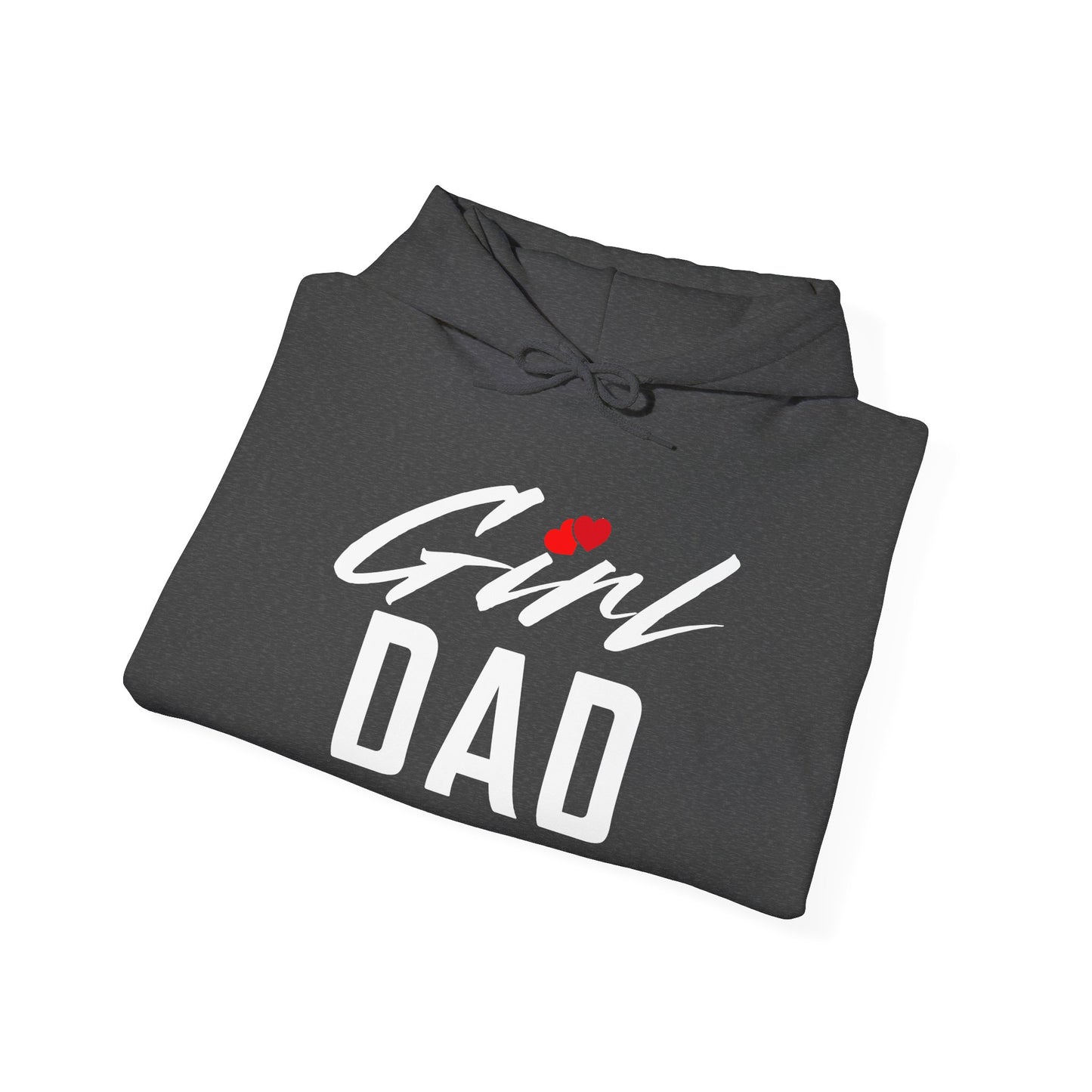 By His Will Brand | Girl Dad 2-Hearts Hoodie