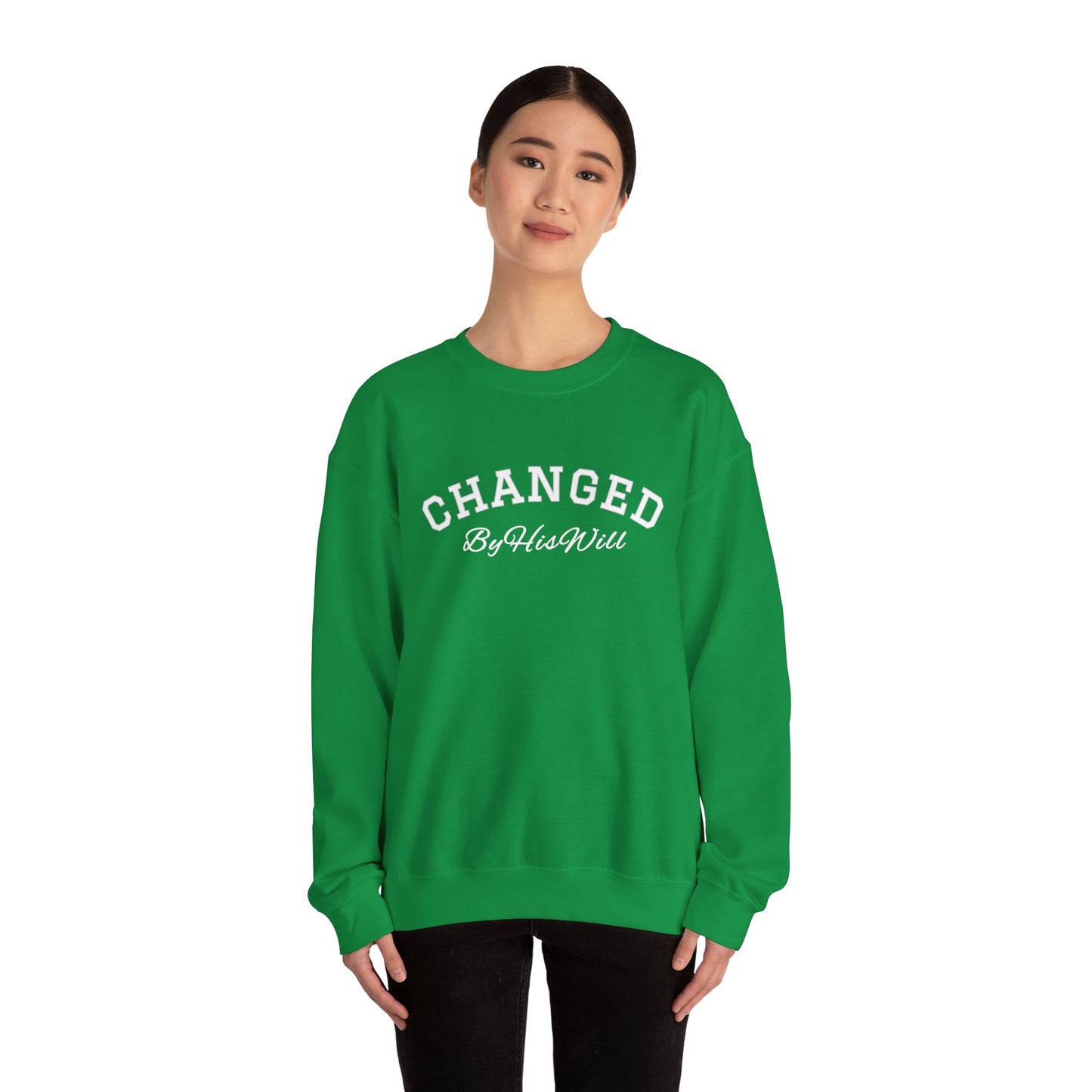 By His Will Brand | Child of God Collection | Changed Sweatshirt