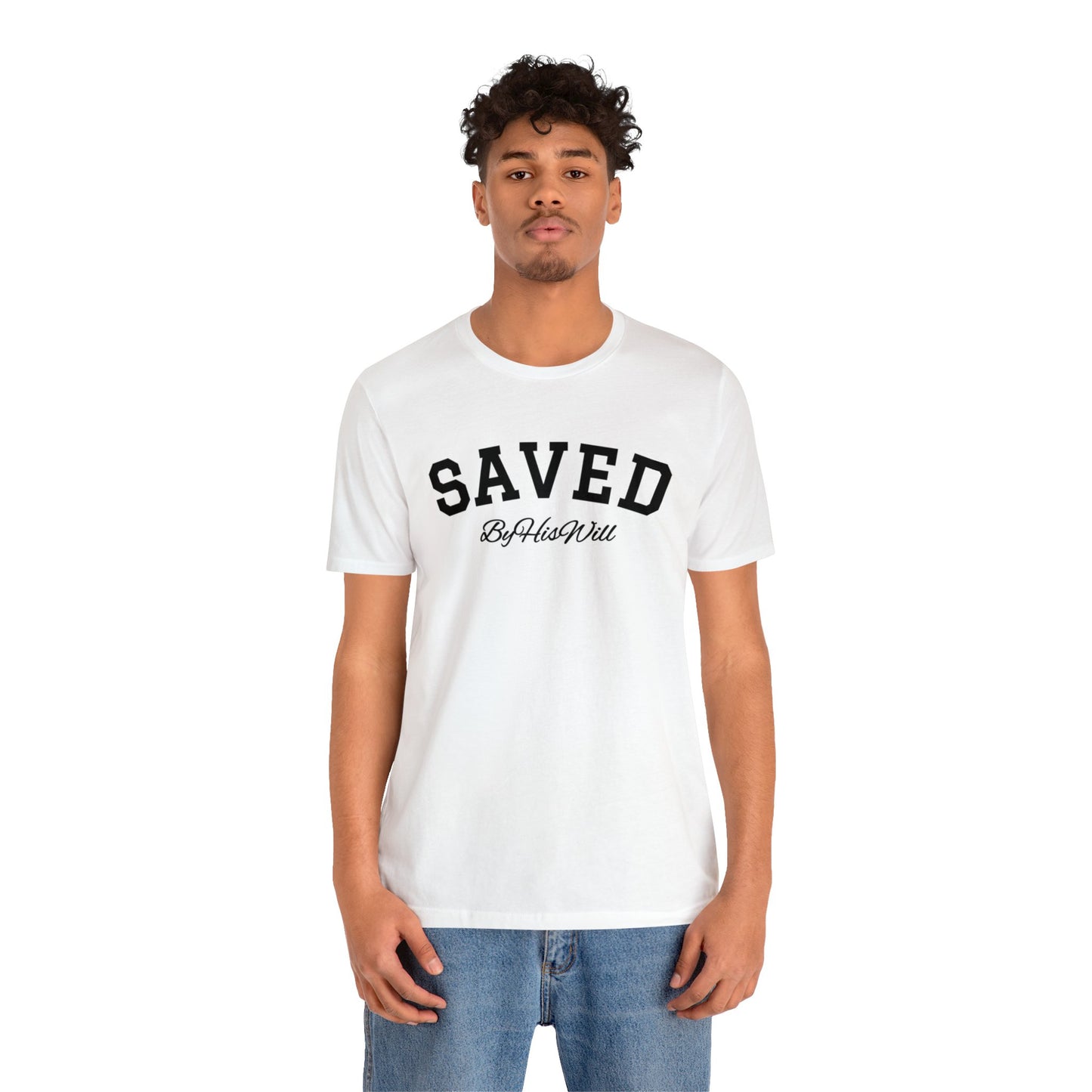 By His Will Brand | Child of God Collection | Saved T-shirt