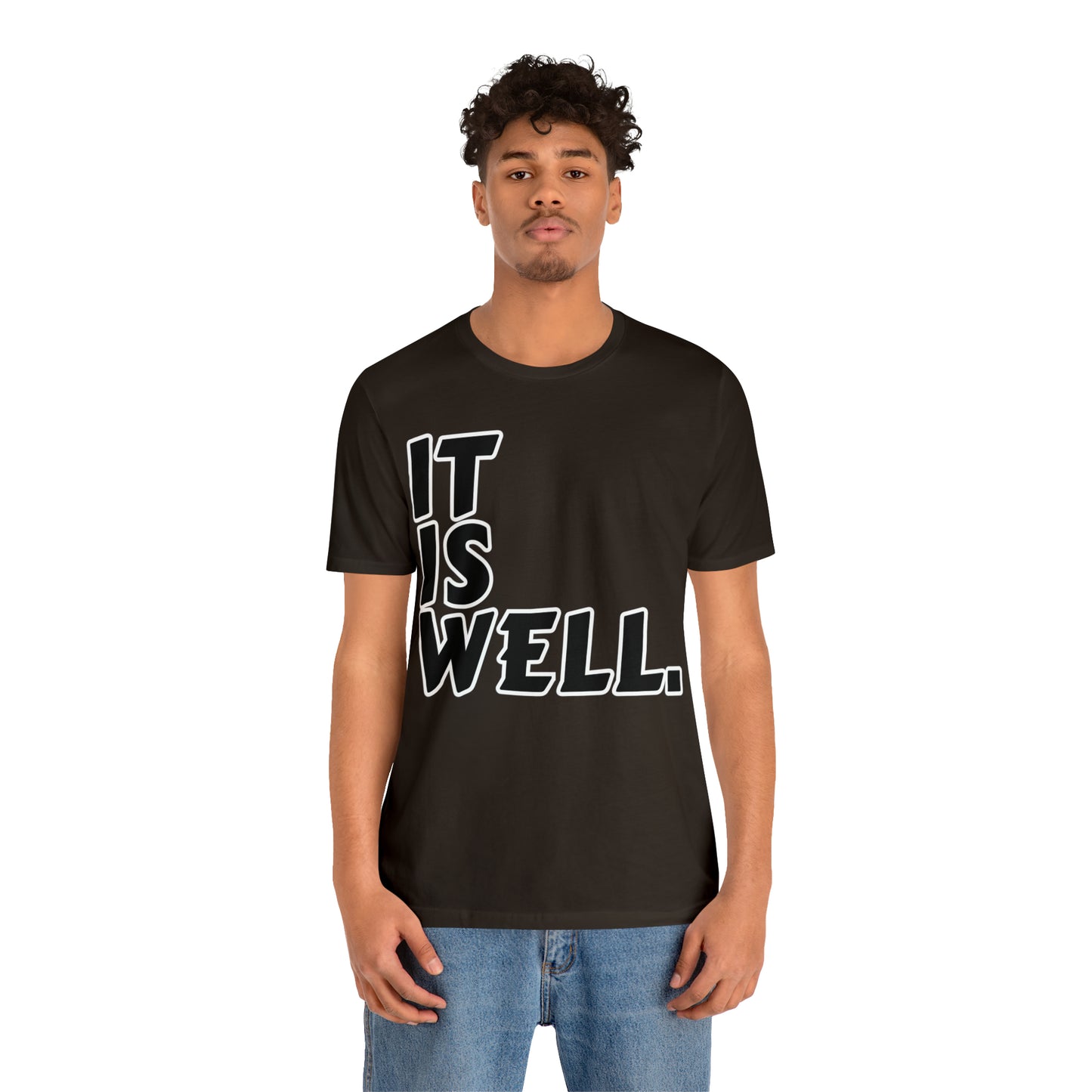 By His Will Brand | It Is Well t-shirt