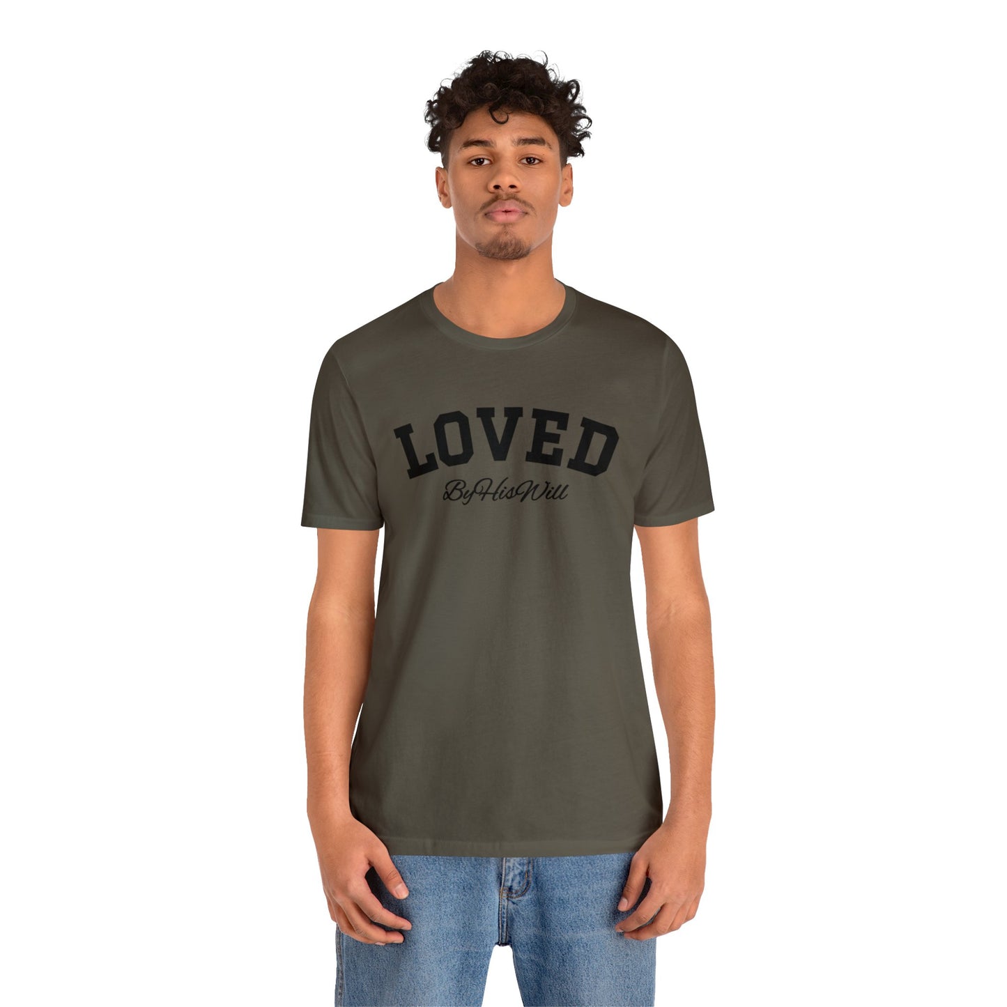 By His Will Brand | Child of God Collection | Loved t-shirt