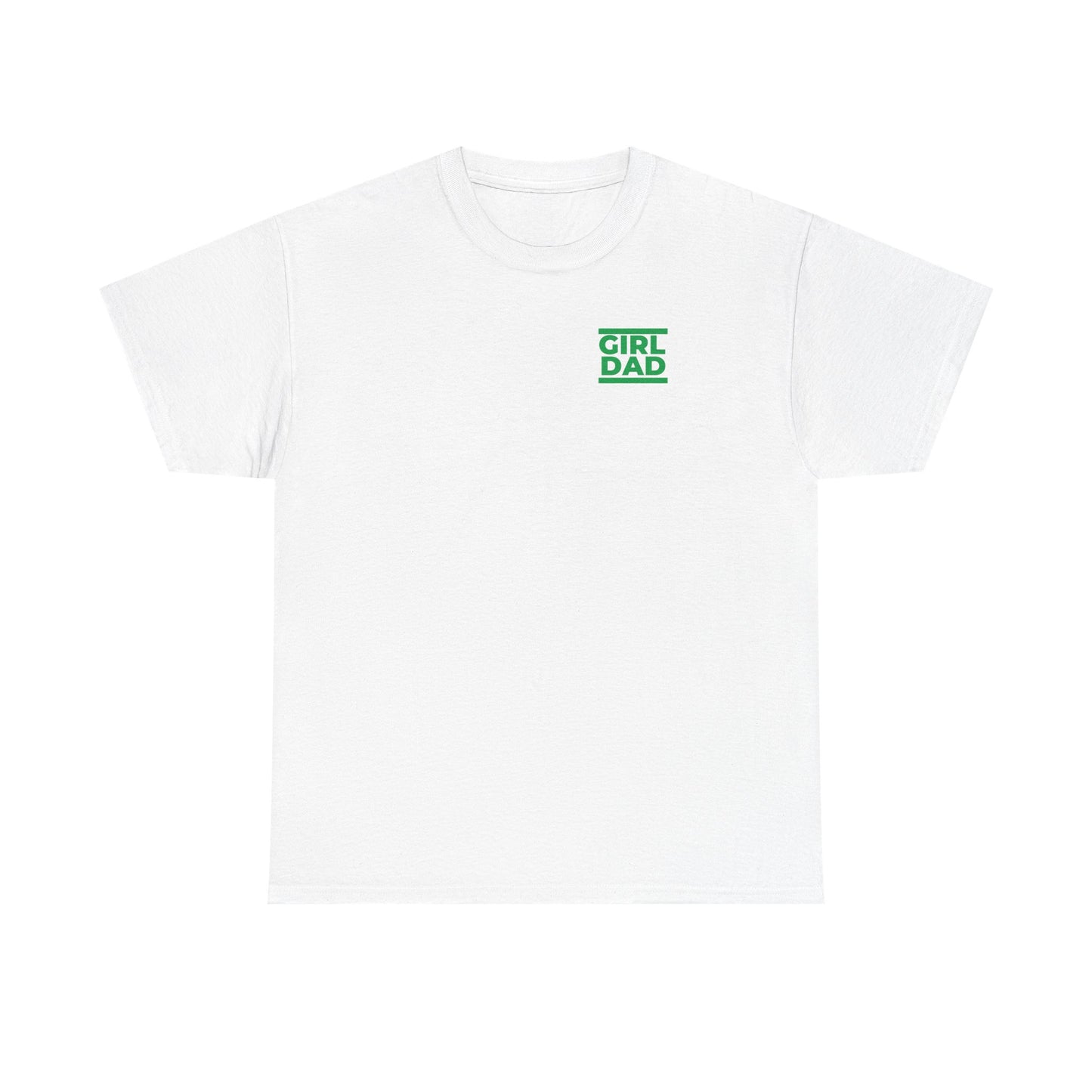 By His Will Brand | Girl Dad Green Logo T-Shirt