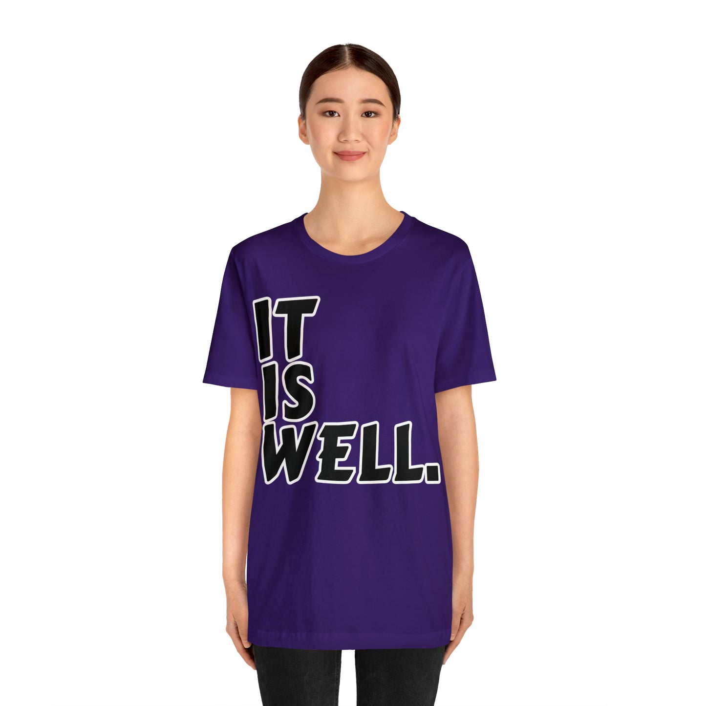 By His Will Brand | It Is Well t-shirt