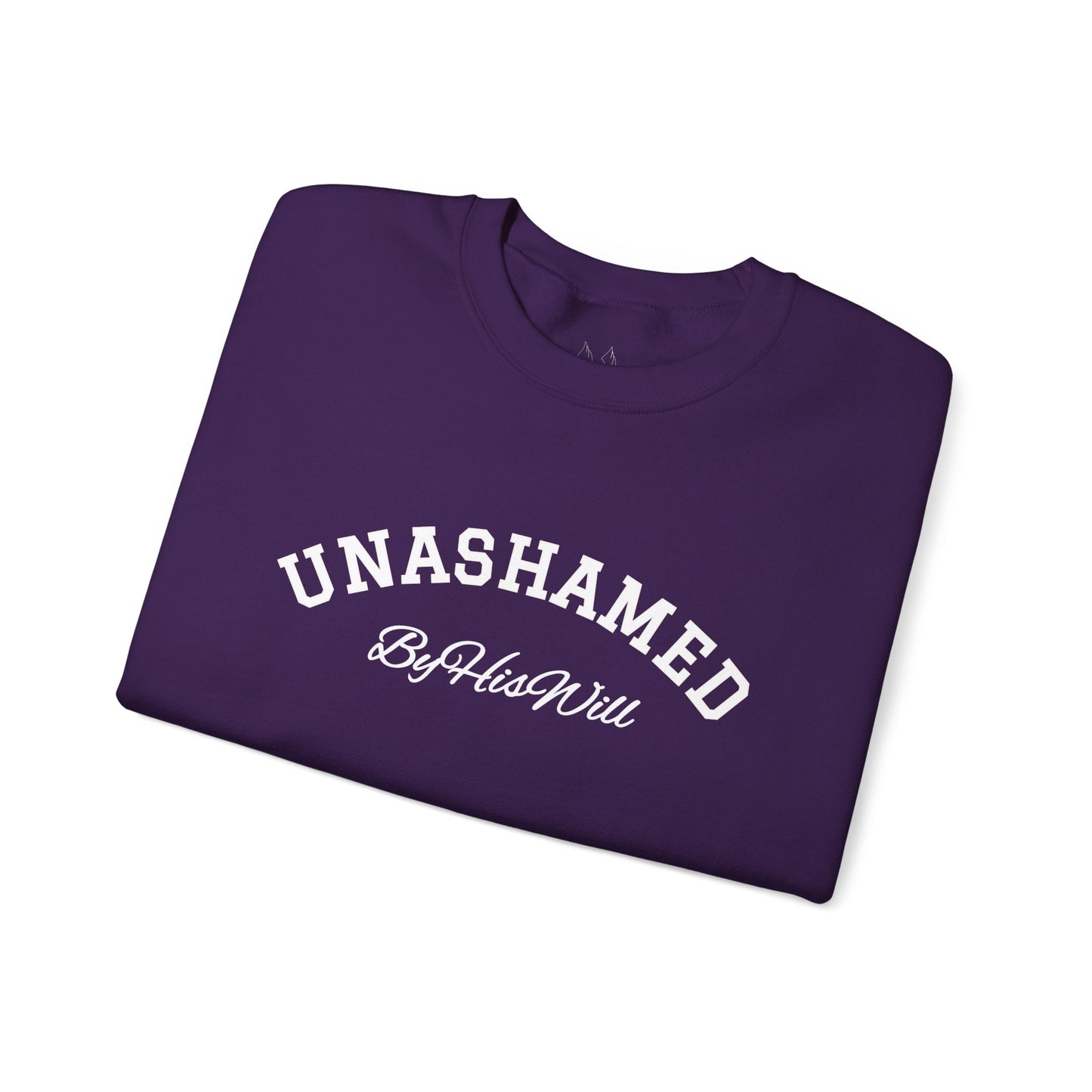 By His Will Brand | Child of God Collection | Unashamed Crewneck Sweatshirt