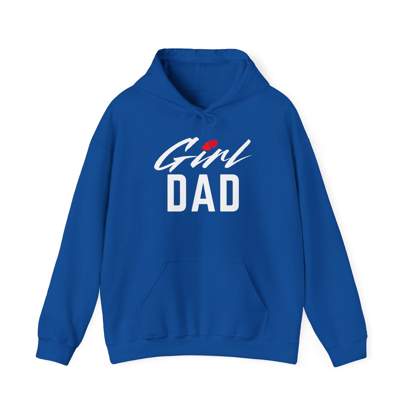 By His Will Brand | Girl Dad 2-Hearts Hoodie