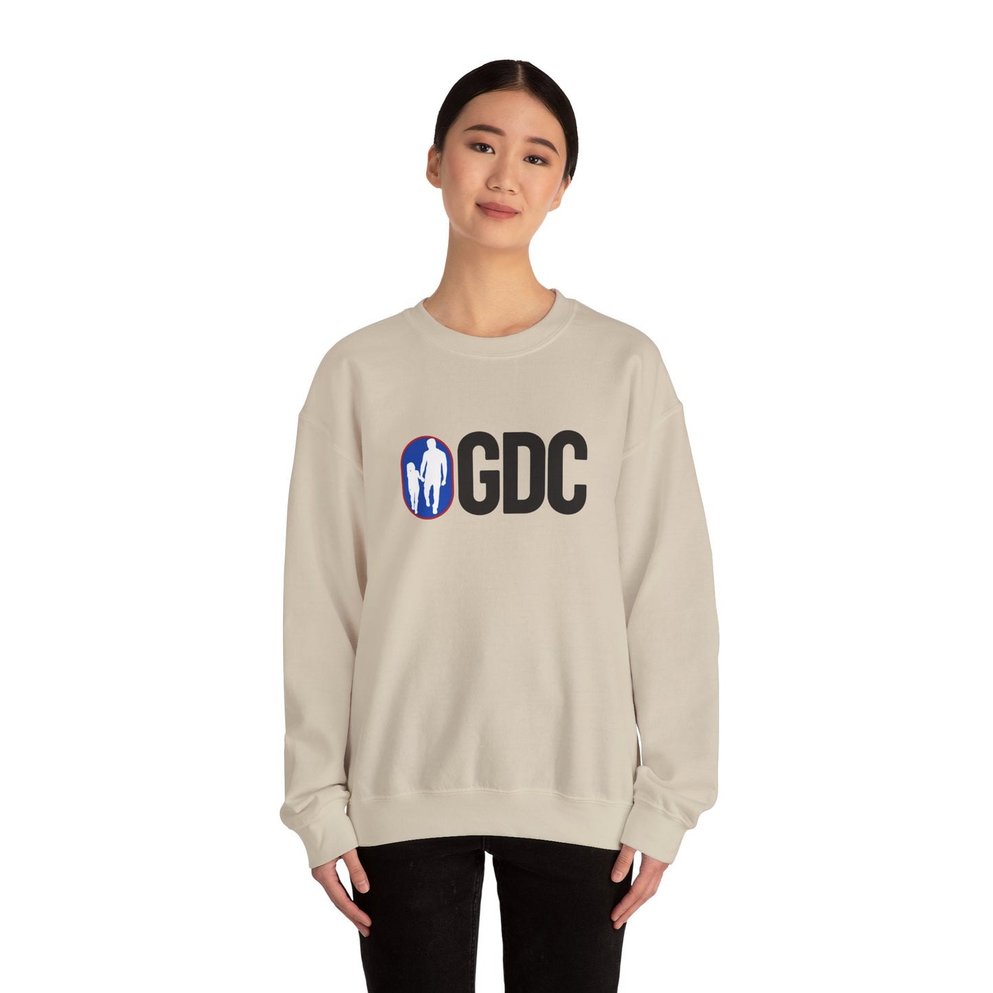 By His Will Brand | GirlDads Care | GDC Logo Sweatshirt