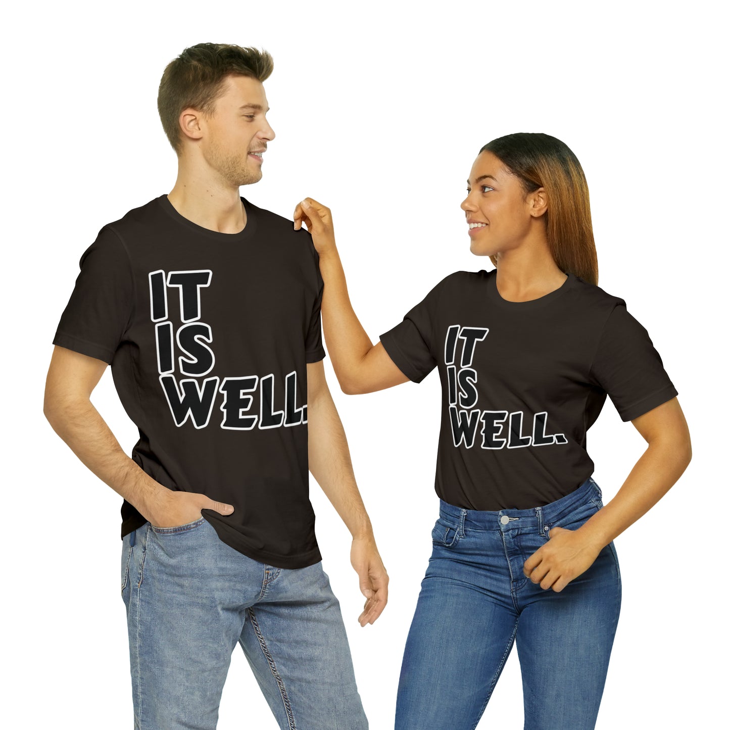 By His Will Brand | It Is Well t-shirt