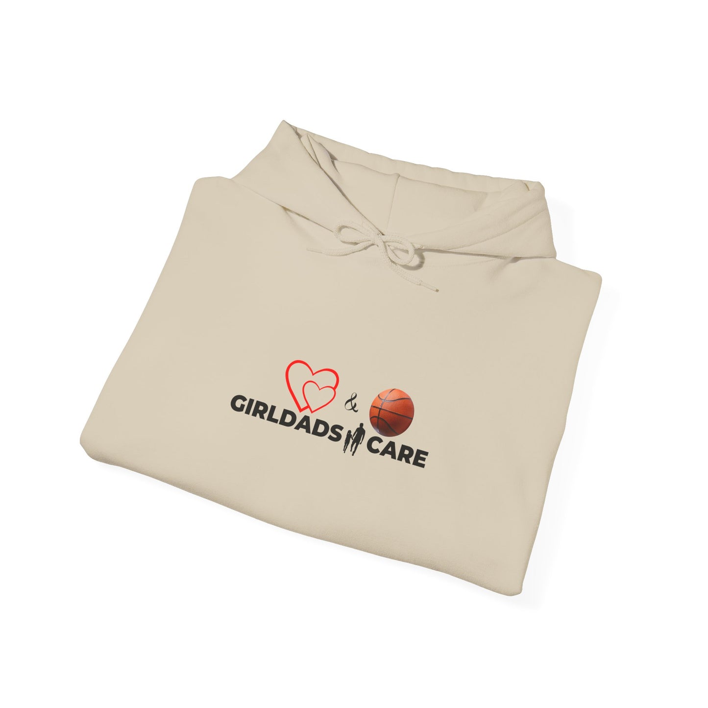 By His Will Brand | GirlDads Care | Love & Basketball Hoodie