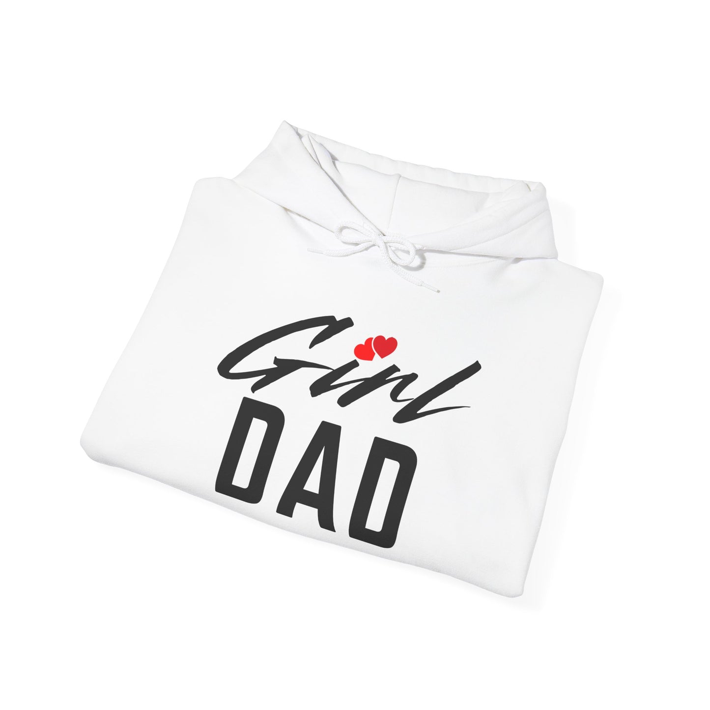 By His Will Brand | Girl Dad 2-Hearts Hoodie
